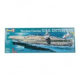 KIT PARA MONTAR REVELL BARCO PORTA AVIÕES NUCLEAR CARRIER U.S.S. ENTERPRISE 1/720 102 PEÇAS REV 05046